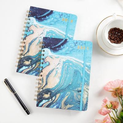 China Printed Custom Planner Logo Notebook Spiral Notebook A5 Eco Friendly Notebook for sale