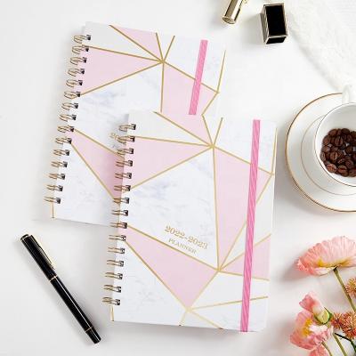 China Hot Selling Printed Spiral Notebook Notebook with Planner Diary High Quality Professional Printing Notebook for School for sale