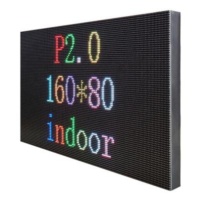 China P2 Indoor LED Digital Signage Player 4K 1080P 320x160mm Led Module For Wall Mounted Digital Signage Led TV for sale