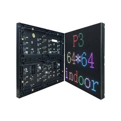 China Commercial advertising led display module P3 led module indoor led display screen modules size 192x192mm for P3 led video wall for sale