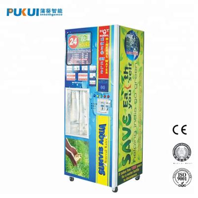 China Stainless steel (304) for water tank and reverse osmosis pure steel powder-coated water vending machine for 5 gallon bottle for sale