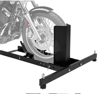 China Heavy Duty Steel Motorcycle Meadow Stand Wheel Parking Wedge And Motorcycle Accessories for sale