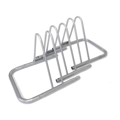 China Large Steel Rack Bicycle Floor Parking Rack Portable Removable Steel Storage Recycling Tool For Bike Can Be Indoor Or Outdoor Used for sale