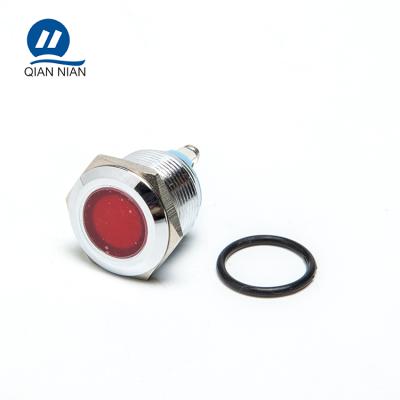 China Multipoint LED Indicator Illuminated Indicator Stainless Steel 19mm for sale