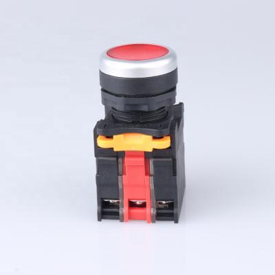 China 5A 250V Plastic Top Selling Emergency Plastic Micro Push Button Switch for sale