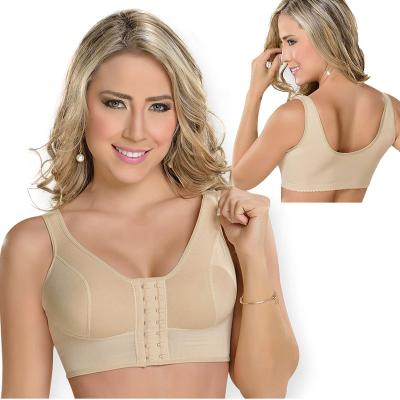 Cina Antibacterial Breast Augmentation Surgical Op Push Up Garment Compression Tops Invest Women Post Surgery Shapewear Bra in vendita