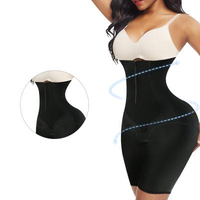 China Antibacterial Post Surgery Compression Gaiters Slimming Shorts High Waist Butt Lifter Shapewear en venta