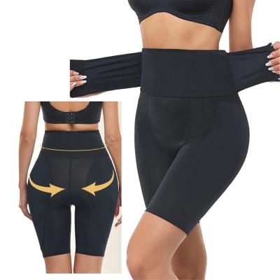 中国 Faja Hook Waist Control Antibacterial Postpartum Adjustable Body Shaper Shorts Butt Lifter Filler Shapewear Panties 販売のため