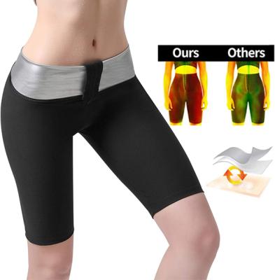 Cina Fitness Neoprene Anti-UV Sauna Sweat Yoga Gaiters Shapewear Waist Trainer Gym Pants Women in vendita