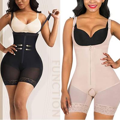 China Antibacterial Postpartum Women Slimming Faja Shapewear Full Body Shaper Jumpsuit for sale