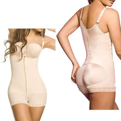 China Antibacterial Full Body Slimming Fajas Thigh Shorts Shaper Adjustable Jumpsuit for sale