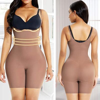 China Shapewear Faja Antibacterial Hooks Bodysuit Plus Size Jumpsuit For Women Butt Lifter Shaper Underwear for sale