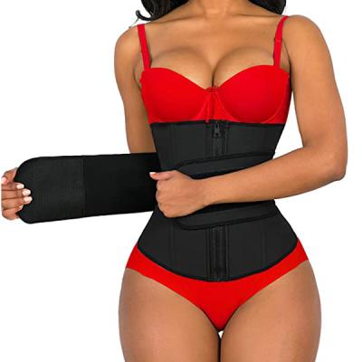 China Weight Loss Antibacterial Sauna Sauna Sweat Trainer Training Belt Women Waist Trimmer Trainer Belt for sale