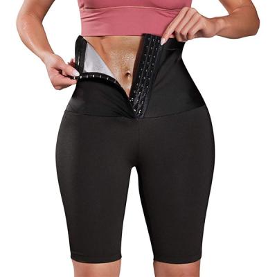 Κίνα Fitness Weight Loss Tummy Control Neoprene Sauna Gaiters Anti-UV Waist Trainer Yoga Pants For Slimming Women High προς πώληση