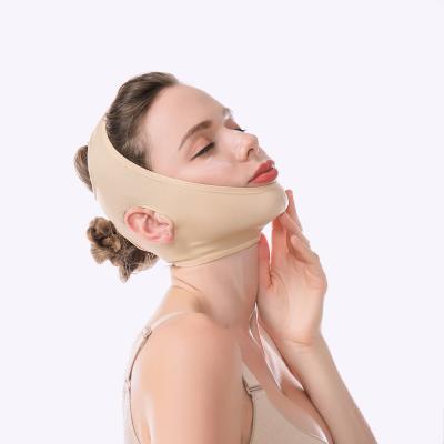 Cina Antibacterial Thin Face Bandage Face Bandage Sleep Lifter Double Chin Masseter Mask Antibacterial in vendita