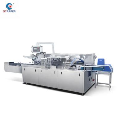 China Automatic Fast Food Food Box Carton Packing Machine for sale