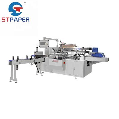 China Chemical Facial Box Tissue Paper Packing Machine High Speed ​​Automatic Maker for sale