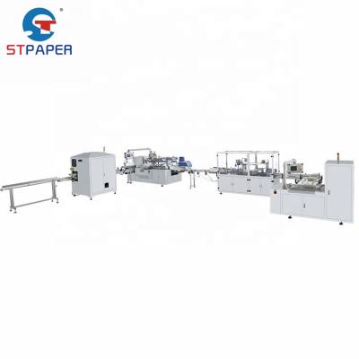 China Hotels Plastic Sheet Facial Tissue Production Line for sale