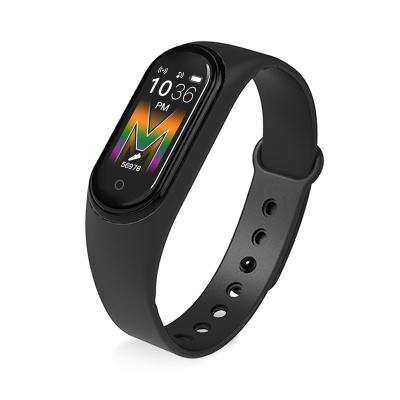 China 2020 Touch Screen BT Smart Watch M5 Sports Fitness Silicone Strap Wrist Smart Band Overseas Popular Phone Smart Wristband Call Waterproof for sale