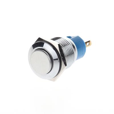 China High Master Control 16mm Industrial Metal Switch 12v 110v Push Button Switch for sale