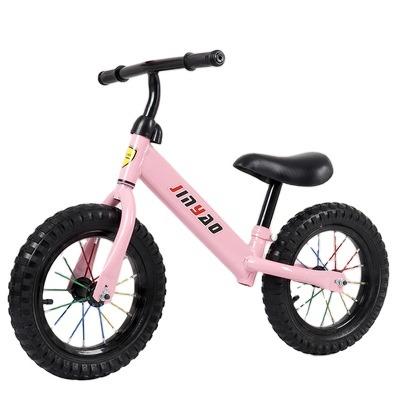 China Fashionable Hebei Street 12 Inch Cardboard Steel Frame Self Height Self Balance Bike Children Balance Bike For Baby/Balance Bike for sale