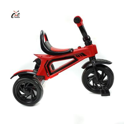 China AVAILABLE Ride On Toy New 12 Inch Racing On Road Tricycle / Factory Direct Wholesale Cheap Price Of Kids Tricycle for sale