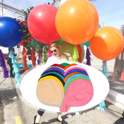 China 25g Inch Latex Balloon Ground Blow Up Balloon Party Balloon Decor/Brithday Gifts /WeedingParty Large Flat Layout 36 for sale