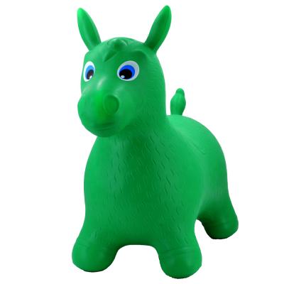 China Hopper Safe Jumper Fantasy Inflatable Jumping Bouncy Ride On Pony Toy Animal Horse for sale