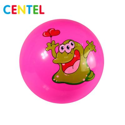 China Flexible Baby Toy Ball Professional Design Soft PVC Rubber Inflated Playground Ball For Sale for sale