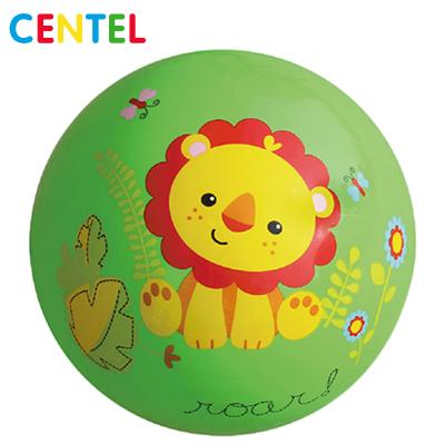 China Baby Toy Flexible Ball Vinyl Decal Eco-friendly Material Playground Ball For Kids for sale