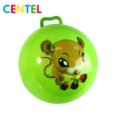 China Inflatable Toy Customized Size And Logo Adult And Children Playing Hopper Inflatable Bouncy Ball for sale