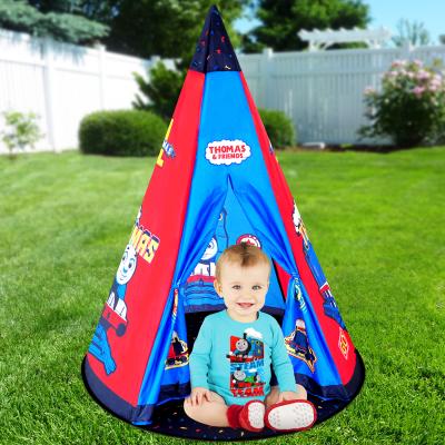 China Soft Waterproof Polyester Fabrics Indoor And Outdoor Kids Play Indian Pop Teepee Tent for sale