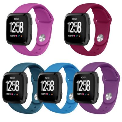 China For fitbit versa Accessories Strap For Fit Versa 2 Bit Soft Silicone Wrist Band Waterproof Watch Strap For Fit Versa/Versa 2 Bit for sale