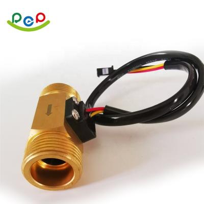 China Brass Shell Liquid Water Flow Sensor Liquid Switch For Sale for sale