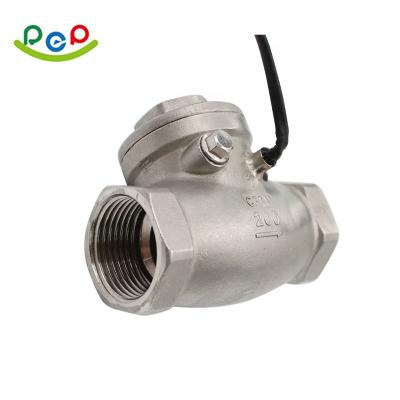 China Cheap SUS304 Heat Pump Air Circulation Mass Sensor High Temperature Water Flow Switch For Sale for sale