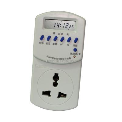 China Home Appliance Digital Programmer Switch Light Resistant Timer for 220V Lights for sale