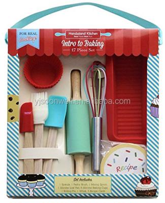 China Hot Selling 17 Piece Baking Gift Set For Kids SW-C205 for sale