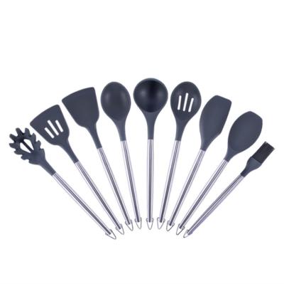 China Sustainable 9pcs Kitchen Tool Kit with Stainless Steel Handle SW-CT52 for sale