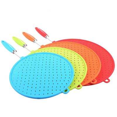 China Good Viable Grip Silicone Splatter Screen SW-CT40E for sale