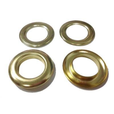 China Nickel Free Gold Metal Grommets For Curtain Grommets And Seals for sale