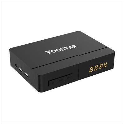 China YOOSTAR Factory Supply HD Terrestrial Receiver DVB-C Combo Box DVBT2 Wholesale Set Top Box With Customized Support WifIi LAN MINI UI 130*95*31mm for sale