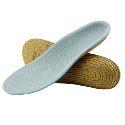 China Cushioning Genie Cork Orthopedic Insoles For Foot Arch Support Flats Padded Valgus Correct Insoles Leg O/X Shoe Breathable Insole for sale