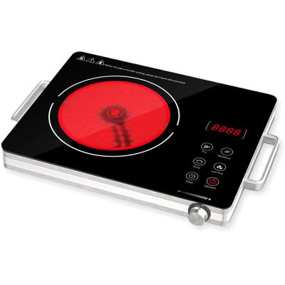 China South America outdoor infrared cooker,ceramic tabletop and single burner,cooktop for the kitchen.1 burner built in best induction cooker for sale