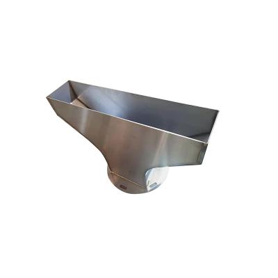 China Widely Applied 2021 China Product Cheap Stainless Steel Air Outlet Pipe Parts Bending Processing Sheet Metal Processing Service for sale