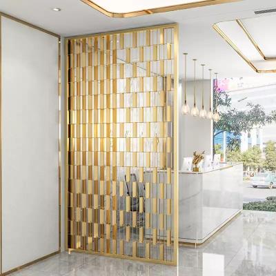 China Strong Aluminum Decorative Living Room Divider Room Dividers Partitions Screens for sale