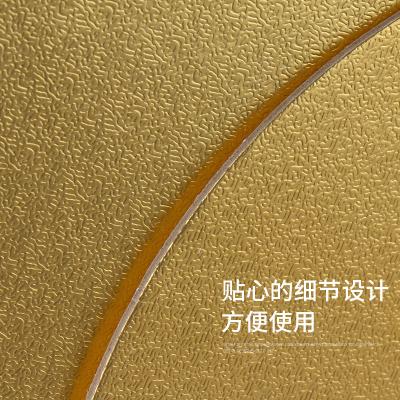 China Viable Hot Selling Gold And Bottom Double Silver Round Bottom 6-16 Inch 3mm Thick Cake Stacking Cake Stand Pad for sale