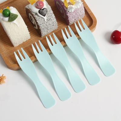 China Cake Fork or Disposable Cake and Pastry Forks Cake Fork and Spoon Cake Dish Set for sale