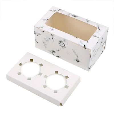 China 2020 handmade hot sale moon cake paper box paper cake box with window paper cake box with window for sale