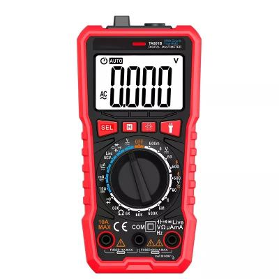 China TA801B Ture Rms Multimeters Ac Dc Ncv Range Automatic Digital Tester TA801B for sale