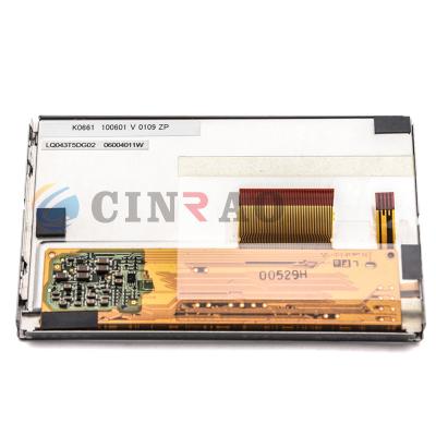 China 4,3 precisión automotriz aguda del panel de exhibición del LCD de la PULGADA alta LQ043T5DG02 en venta